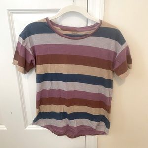 XS striped Madewell Tshirt